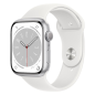 Montre Connectée Apple Watch Séries 8 GPS 45mm Argent Aluminium (Sans Bracelet et Accessoires) - Grade A — R3 · Smarty Paris 18e